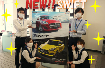 NEWスイフト、スイフト スポーツ登場！